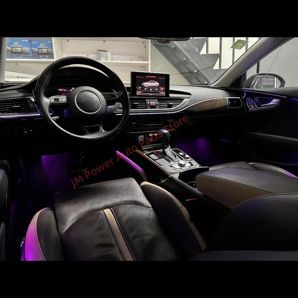 For Audi A6 A7 2012-2018 Automotive Colors Ambient Interior