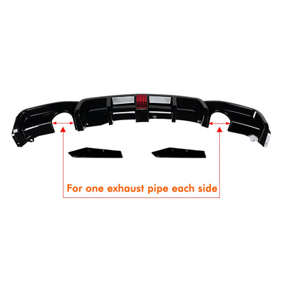 For BMW F30 3-Series M-Sport 2012-2019 Rear Bumper Diffuser Lip