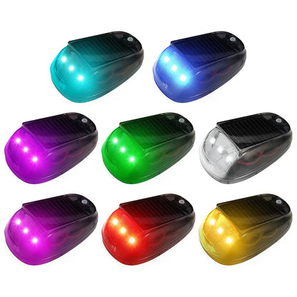 Wireless Control Solar Cab Truck Roof Beacon Strobe Emergency