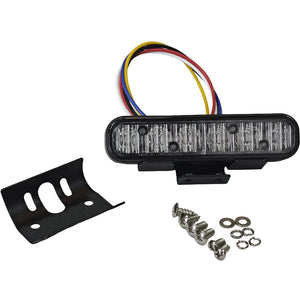 For Manufacturing Purpose 5 Wires Ice Blue Strobe Warning Dc