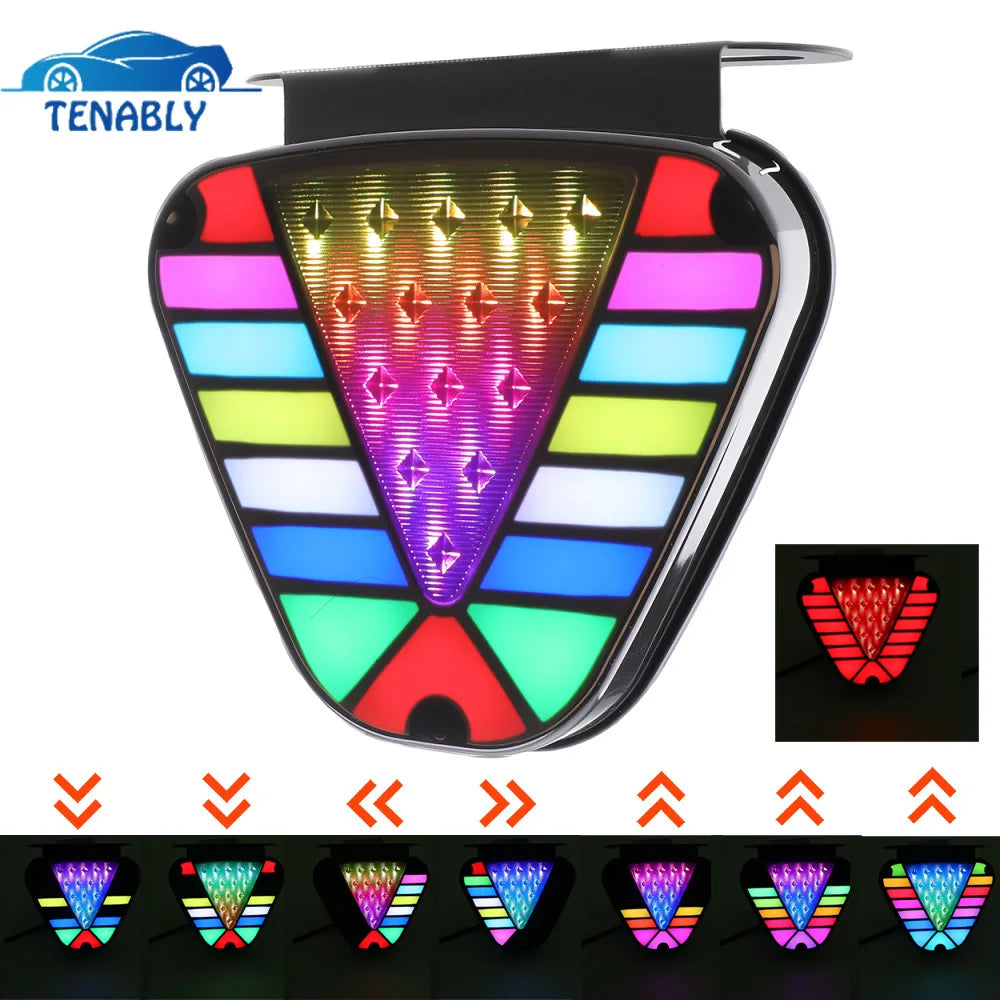 RGB F1 Brake Flowing Rear Pilot Running Signal Reverse