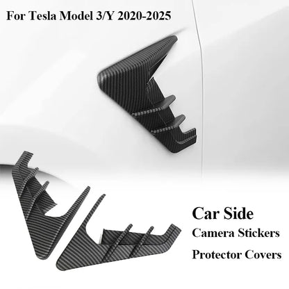 For Tesla Model 3 Model Y 2PCS ABS Side Camera Protection Cover