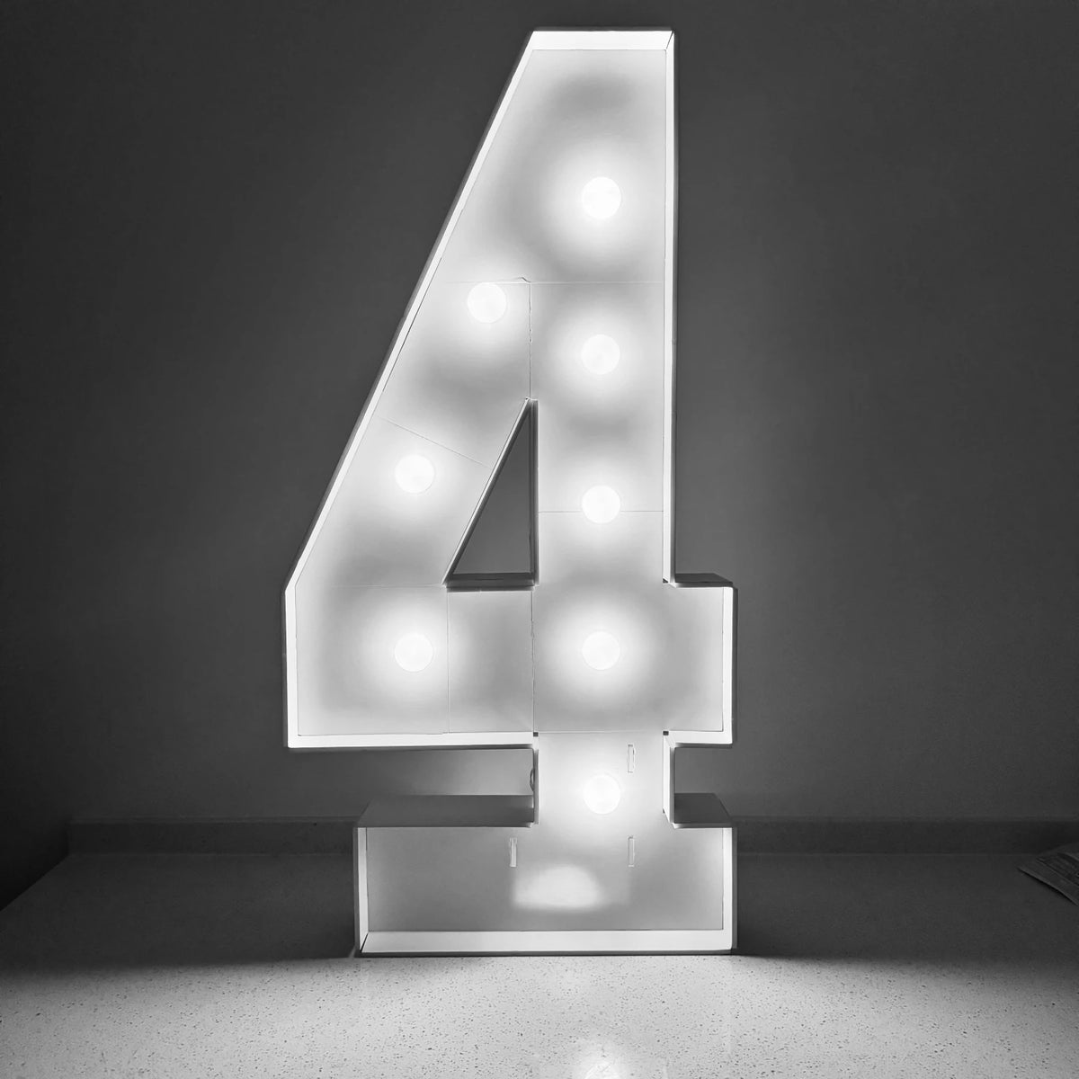 73CM 28.7inch Up Digital Marquee Frame White Kt Board