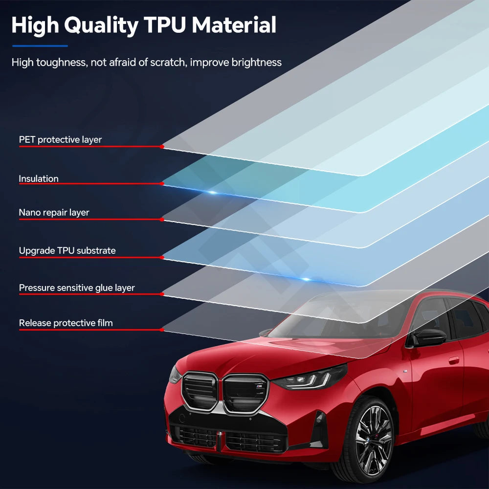 For BMW X3 G45 Sport 30 M50 M Sport Precut Paint Protective Film
