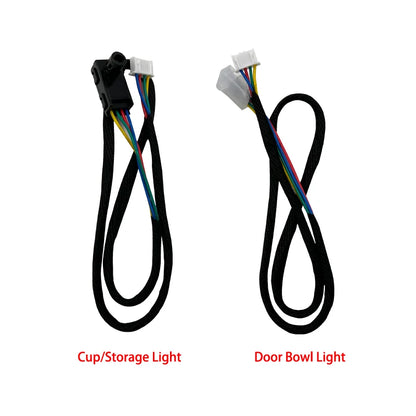 In RGB Dual Zone Atmosphere Interior Acrylic Strip Backlight