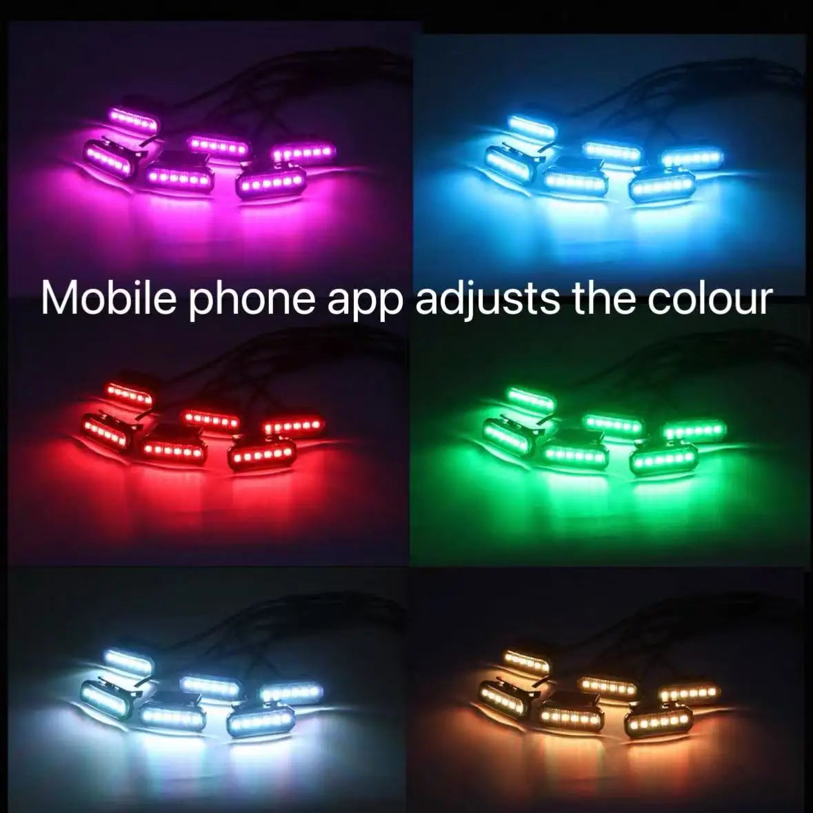 For GMC Sierra Beusfirts 18LED Front Grille Daytime Running
