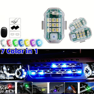 In Strobe Warning Motorcycle Drone Wireless Remote Bright Flash