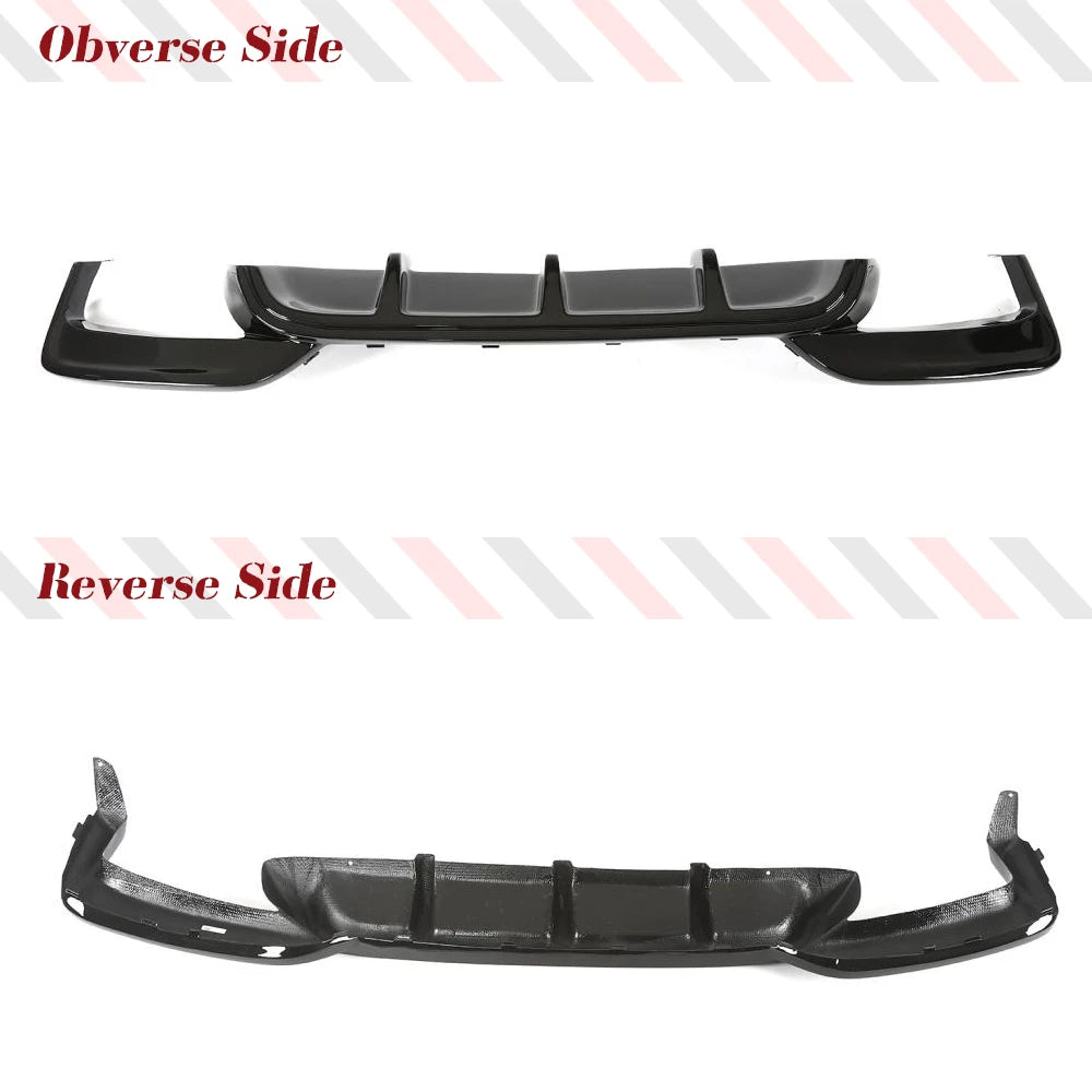 For BMW F06 F12 F13 M6 Rear Bumper Diffuser Spoiler M Sport 2012