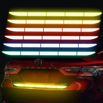For Automobile Trunk Night Reflective Strip Reflective Sticker