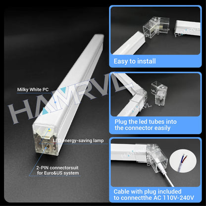 For Garage Light Lifting Rope Connector Honeycomb Tube Hexagon