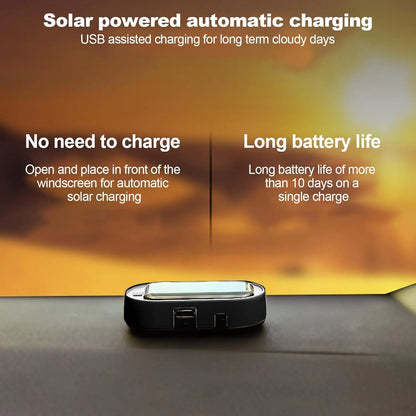 Solar Fake Security Powered Simulated Dummy Alarm Wireless