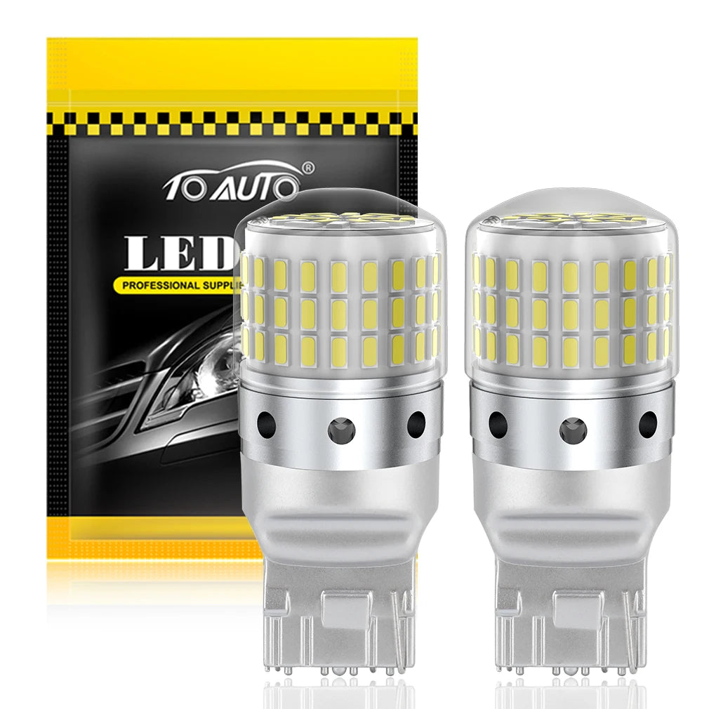 2PCS Canbus T20 7440 wy21w W21W 7443 W21 5W