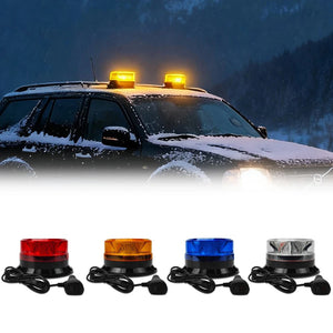 Strobe Warning 12V 24V Magnetic Base Emergency Beacon Truck