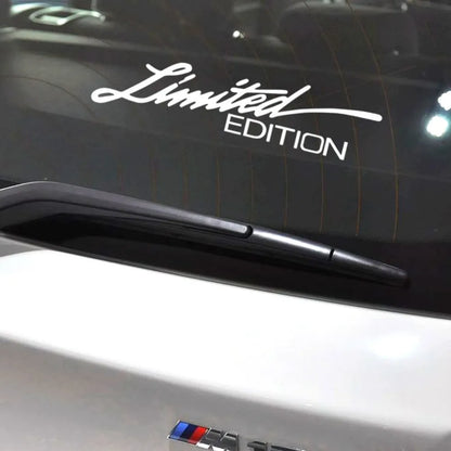 Vinyl Limited Edition Sticker Reflective Laser Decal car-styling
