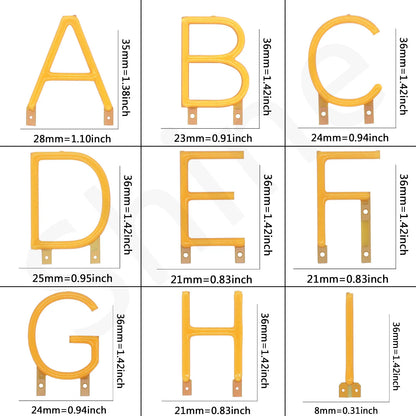 English Letter Filament Cob dc3v Candle Edison White Red