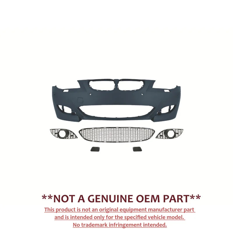 For BMW 5 Series E60 2003‑2009 Upgrade M5 Front Rear Bumper Side
