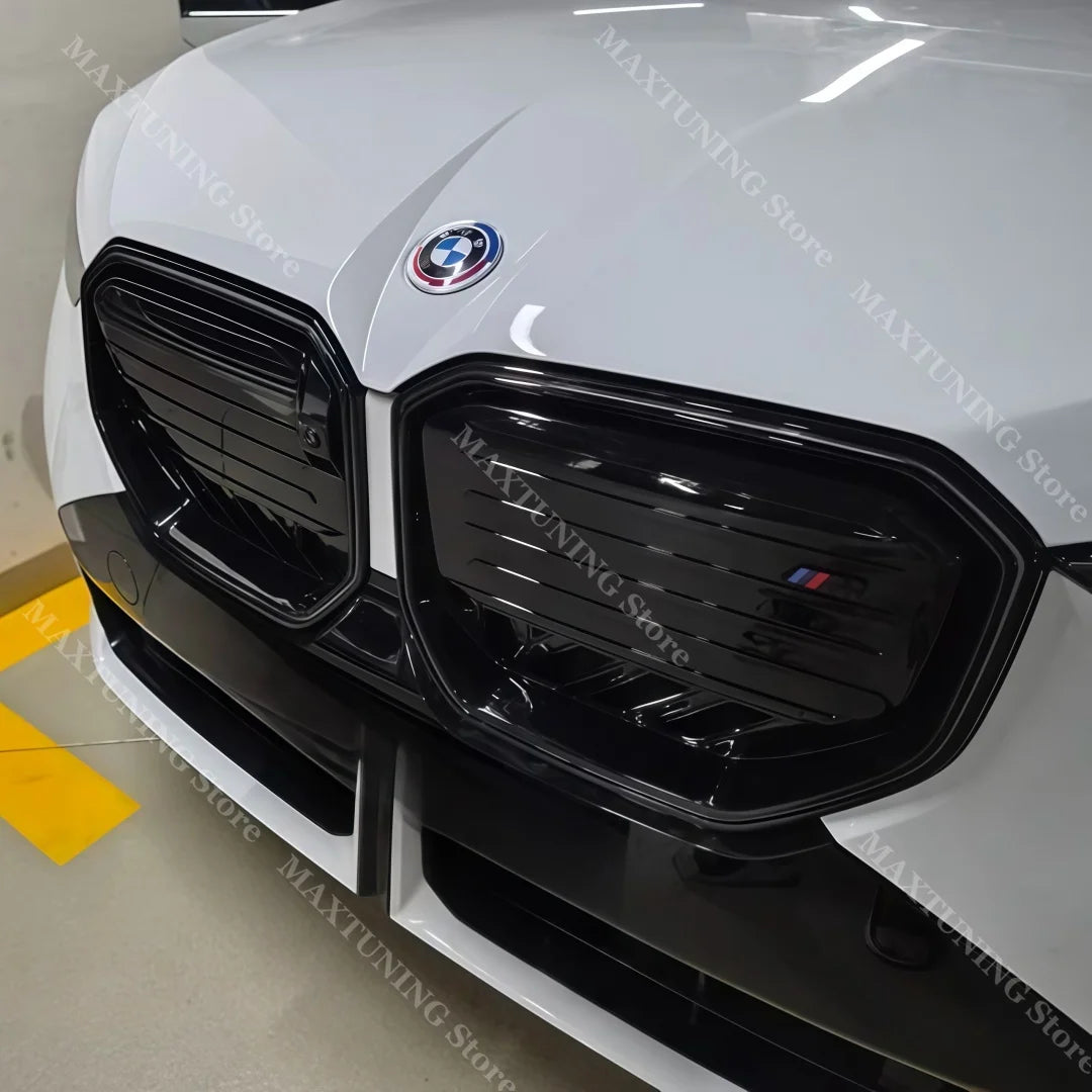 For BMW X3 G45 2025-2026 Gloss Front Central Network Kidney