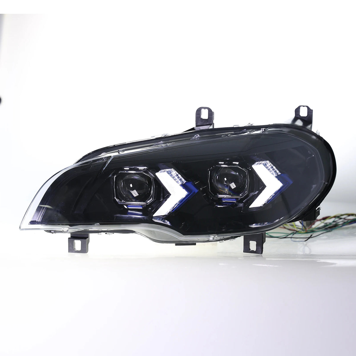 For BMW X5 E70 2007-2013 Headlight Emark Upgrade Bright