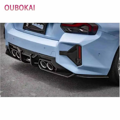 For BMW M2 G87 2020+ Carbon Fiber Back Lip Rear Bumper Diffuser