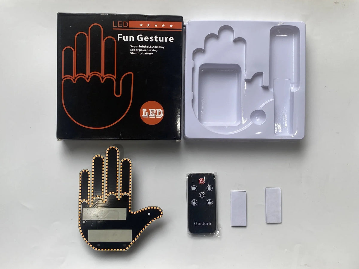 Finger Funny Interior Remote Control Rear Window multi-function