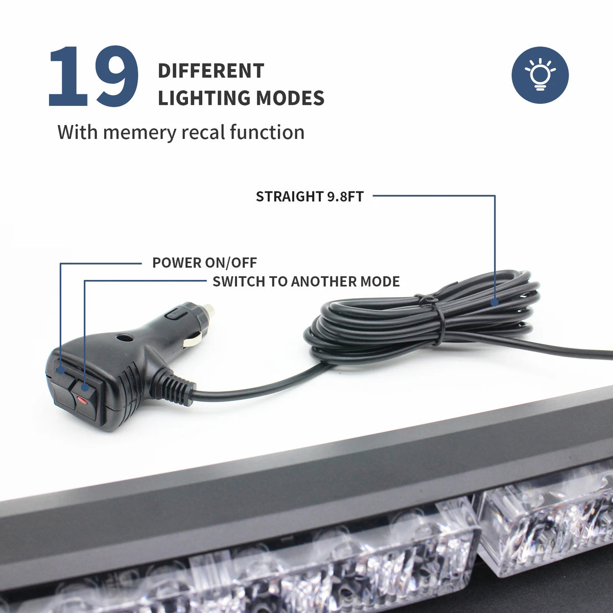 For Multiple Vehicles Laikesi high-intensity Flashing Suction