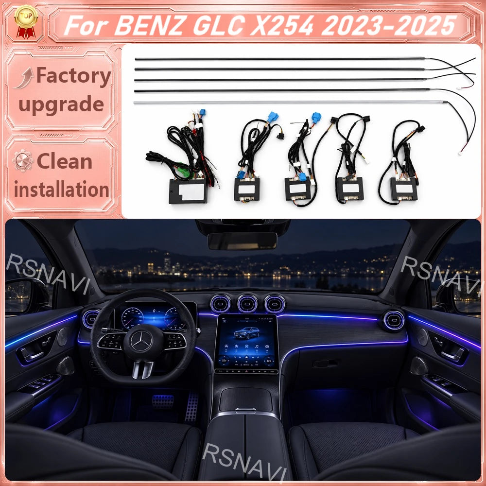 Active Interior Ambient Lighting Kit Compatible Mercedes-Benz