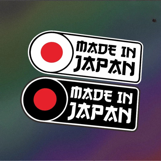 For Honda Made In Japan Flag Bumper Sticker Vinyl Decal Japanese