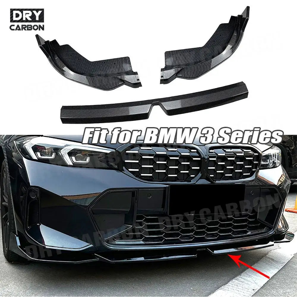 For BMW 3 Series G20 320I ABS Front Bumper Lip Splitter Flaps
