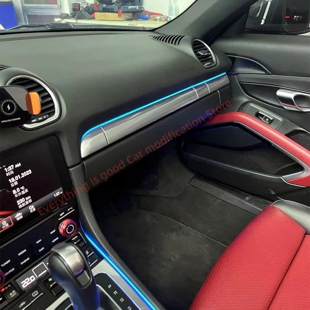 For Porsche 718 911 Atmosphere Lamp Interior Lighting Upgrade