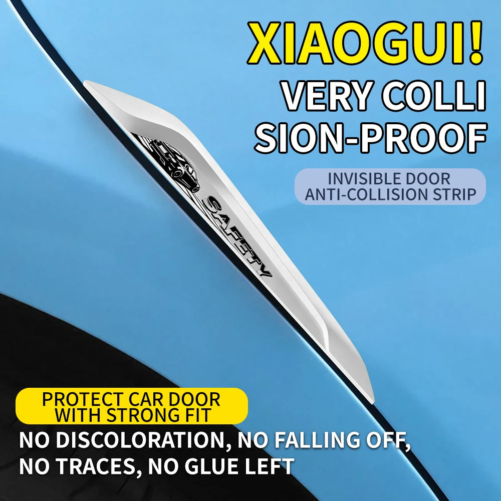 4PCS Night Glow Bumper Protector Thickened Pvc Silicone