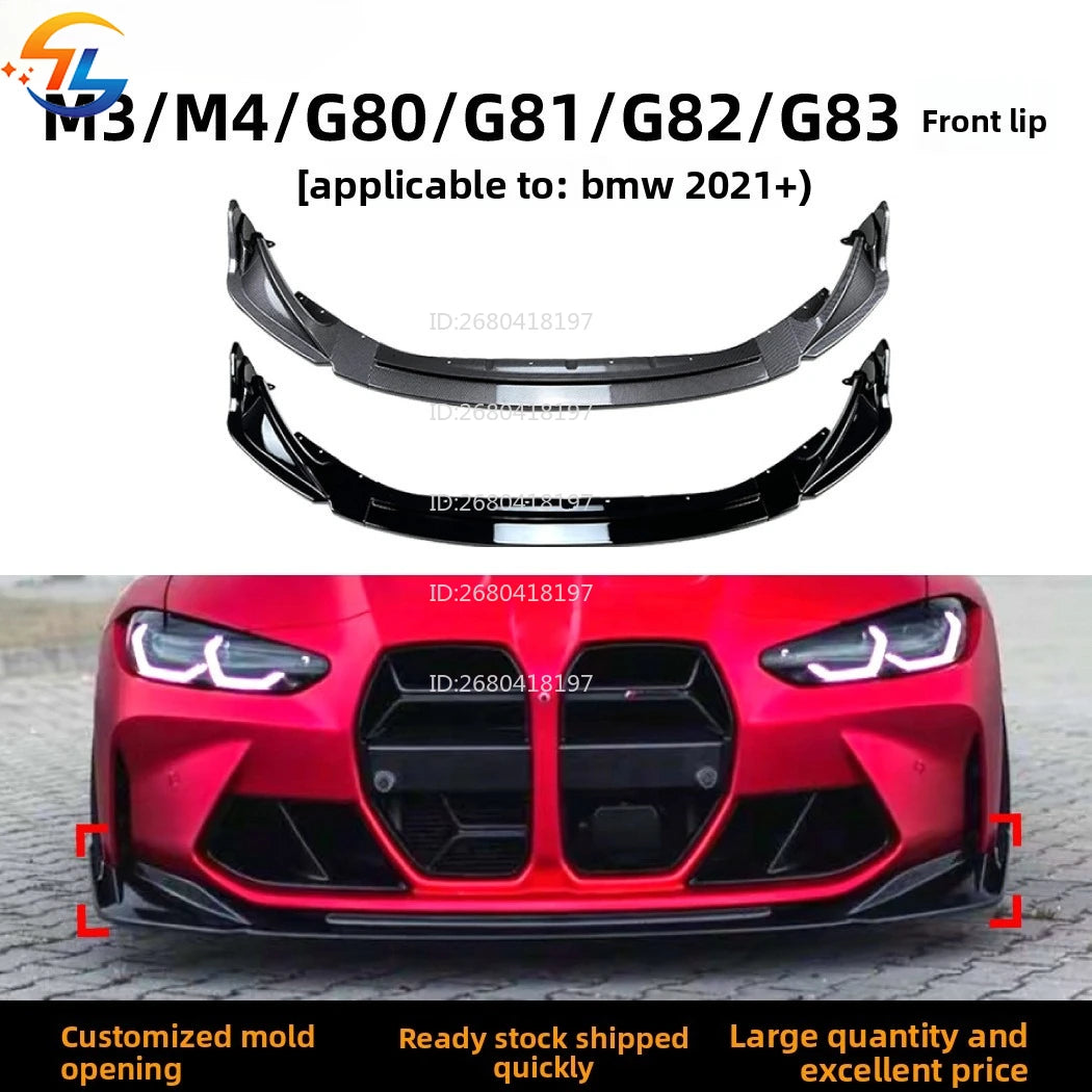 For BMW M3 M4 G80 G81 G82 G83 2021 Front Lip Shovel Modification