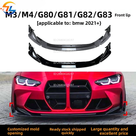For BMW M3 M4 G80 G81 G82 G83 2021 Front Lip Shovel Modification