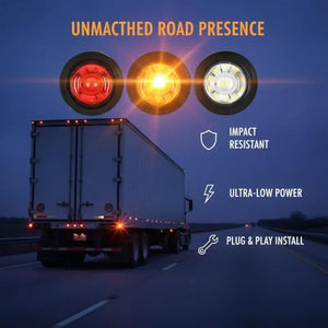 Side Marker 12V 24V Truck Caravan Trailer Clearance Waterproof