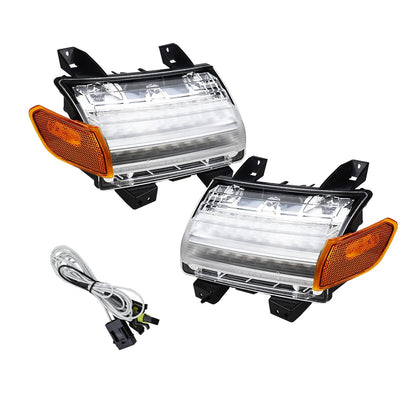 For Jeep Wrangler Jl Sahara Rubicon Front Fender Turn Signal Drl