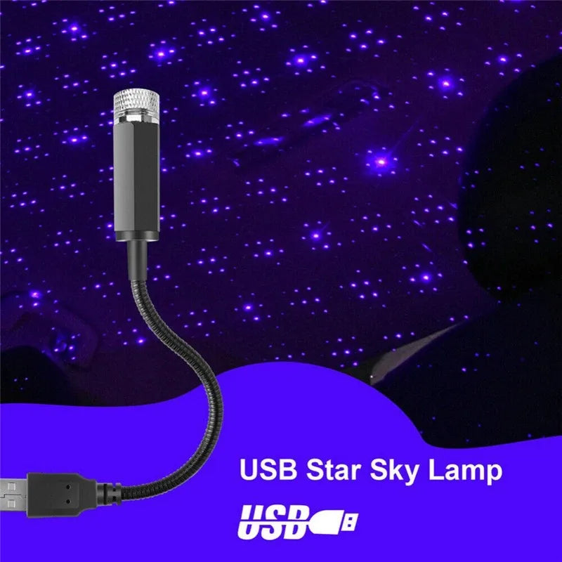 Starry Sky Spotlights Mantianxing Atmosphere USB Interior