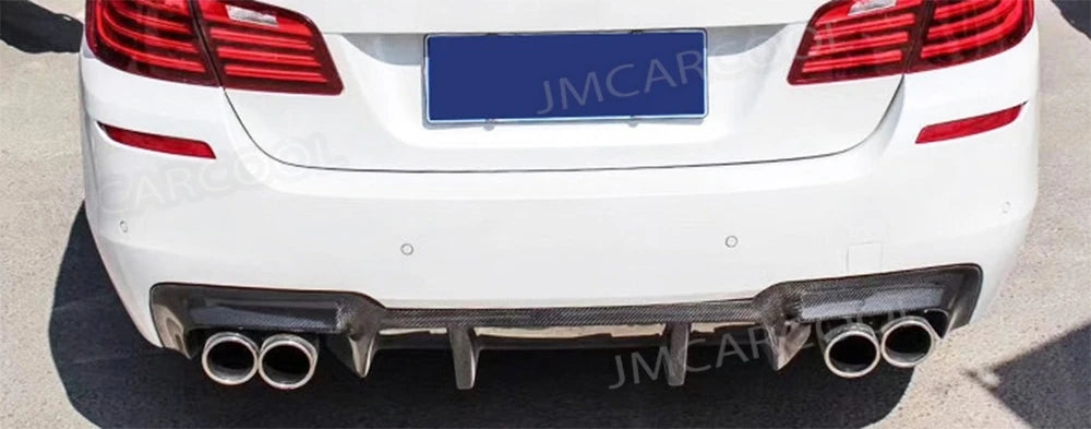 For BMW 5 Series F10 M5 Sedan 2012-2017 Carbon Fiber Rear