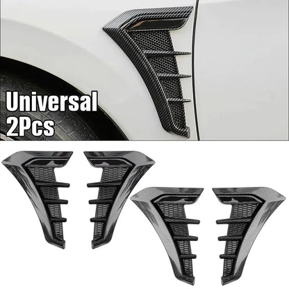 2PCS Side Gills Flow Fender Shark Gill Sticker 3D