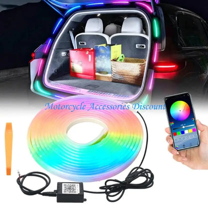 H7JD Quick Installation Dynamic Lighting Effects Trunk APP