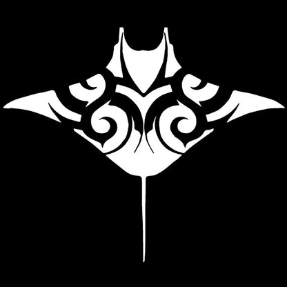 Stickers Manta Ray Fish Sea Life Seashore Ocean Beach
