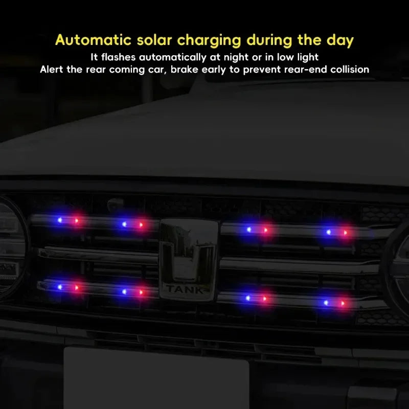 Warning Night MINI Solar Powersecurity Simulated Alarm Wireless
