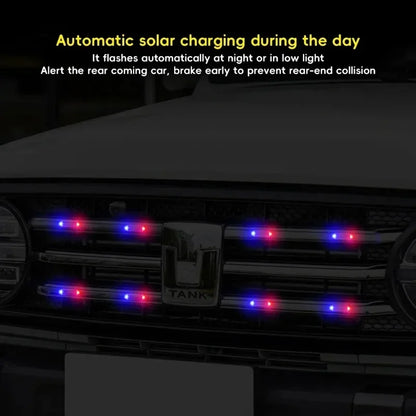 Warning Night MINI Solar Powersecurity Simulated Alarm Wireless