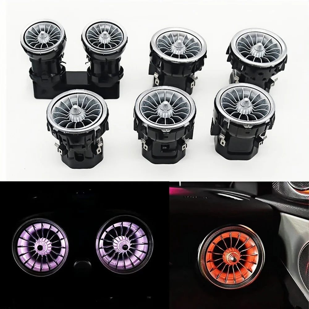 For Benz S-Class W222 2014-2020 3 Colors Air Vents Ambient Front