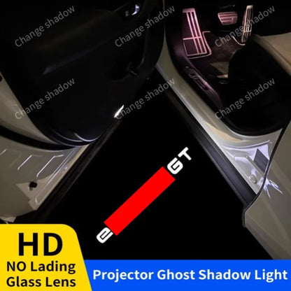 For Audi Rs e-tron Gt Etron 2PCS Door Welcome Projector Ghost