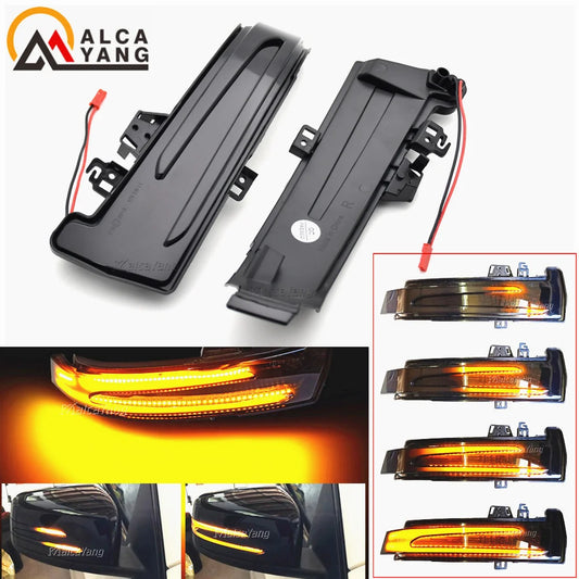 For Mercedes Benz W204 W176 W212 Dynamic Turn Signal Rearview