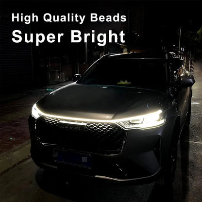 12V Hood Strip Dynamic Exterior Flexible Headlight Waterproof