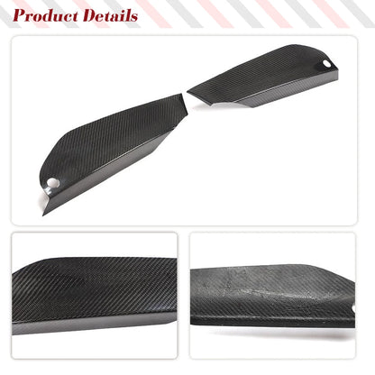 For BMW F90 M5 2018 - Prepreg Dry Carbon Front Bumper Lip