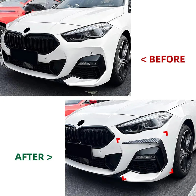 For BMW 2 Series F44 M Front Bumper Spoiler Wind Knife Sport