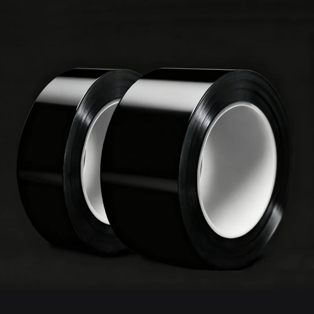 10CM 10M Glossy Black Sticker Paste Protective Strips Door