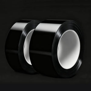 10CM 10M Glossy Black Sticker Paste Protective Strips Door