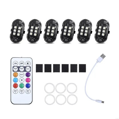 For Motorcycles Warning Remote Control Waterproof